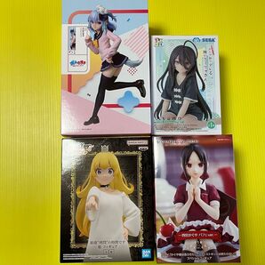 四宮かぐや、姫、綾乃、犬山たまき フィギュア