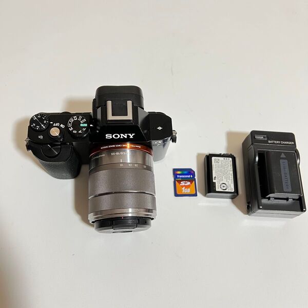 Sony α7(ILCE-7)本体 + Eマウント 18-55mmレンズ セット