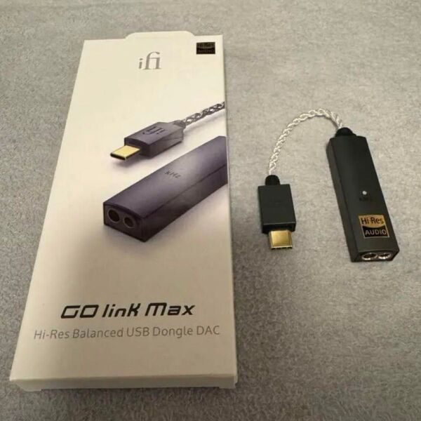ifi GO link Max Hi-Res Balanced USD Dongle DAC