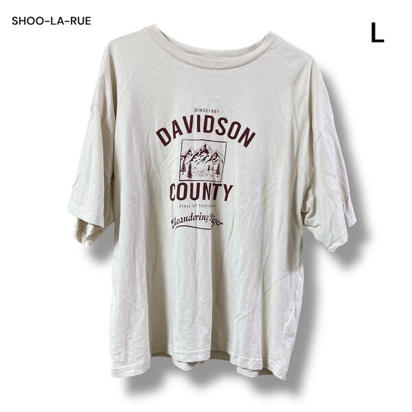 SHOO-LA-RUE レディース Tシャツ ライトベージュ L
