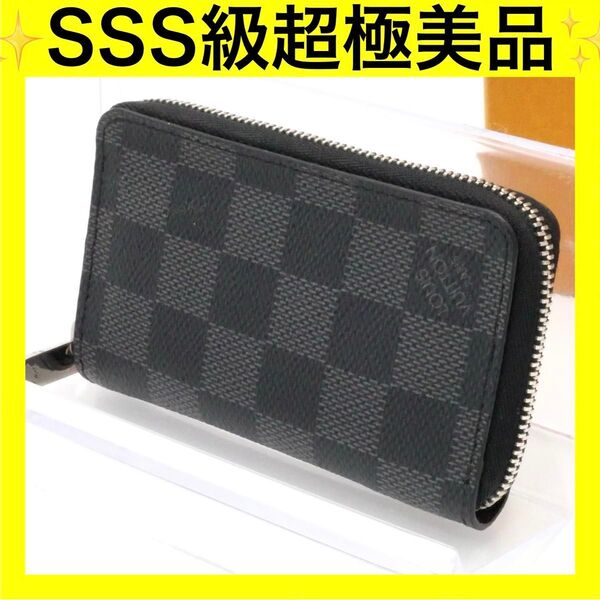 ルイヴィトン LOUIS VUITTON ジッピーコインパース コインケース ダミエグラフィット 小銭入れ N63076