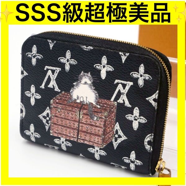 LOUIS VUITTON ルイヴィトン ジッピーコインパース キャットグラム モノグラム コインケース コインパース 小銭入れ