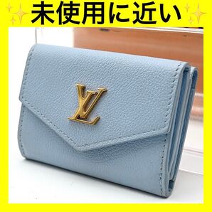 ルイヴィトン ポルトフォイユ ロックミニ 三つ折り財布 LOUIS VUITTON コンパクト 三つ折り レザー 財布