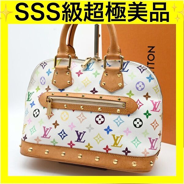LOUIS VUITTON ルイヴィトン アルマ ブロン モノグラム ハンドバッグ マルチカラー M92647
