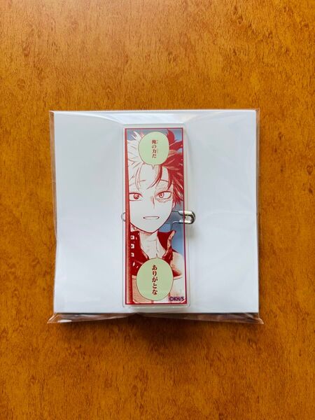 僕のヒーローアカデミア 轟焦凍 ヒロアカ原画展 名言アクリルバッジコレクション 1点