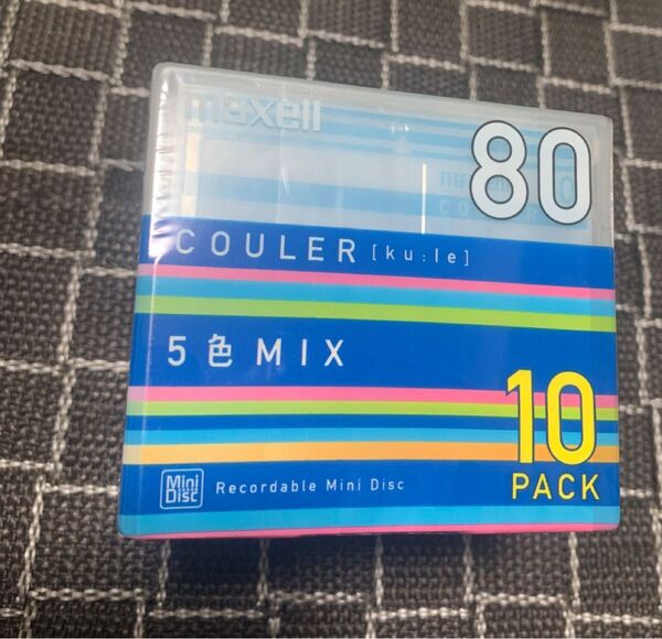 マクセル 録音用ミニディスク 80分10パック