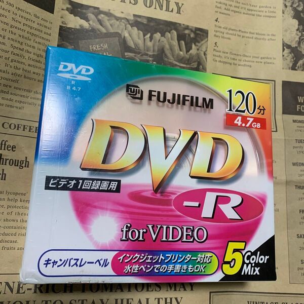 富士フィルム DVD-R 5枚パック