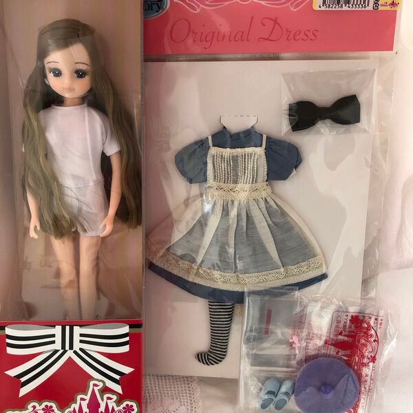 オリジナルコレクションモデルリカちゃん エプロンドレスセット シューズ&ベレー帽付き