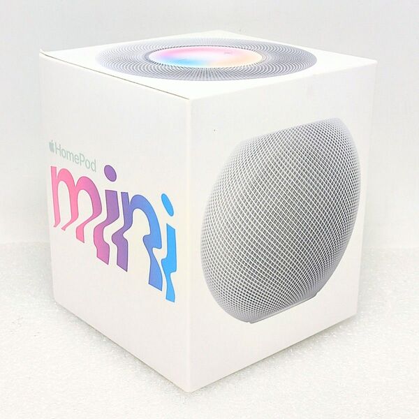 【美品】Apple スマートスピーカー HomePod mini ホワイトMY5H2J/A