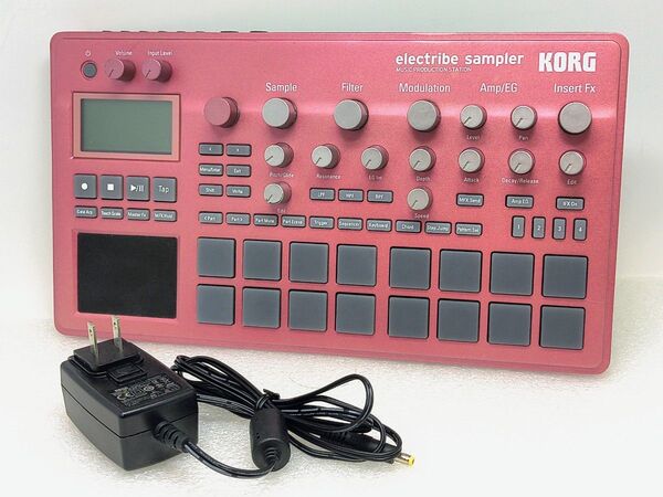 【動作確認済】KORG サンプラー ELECTRIBE 2S ACアダプター付