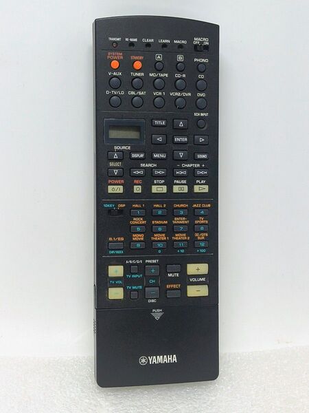 【動作確認済】YAMAHA(ヤマハ) AVアンプ DSP-AX10 純正リモコン RAV222 V628350