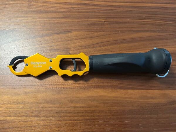ハピソン YQ-850 フィッシュグリップ アプリ連携計量機能付き ブラック ゴールド