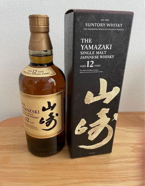 サントリー 山崎 12年 SUNTORY シングルモルトウイスキー YAMAZAKI 化粧箱付