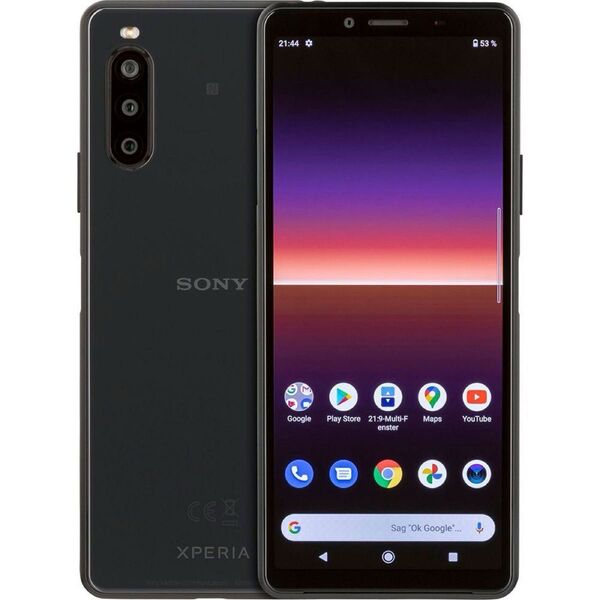 SONY Xperia 10II XQ-AU52 デュアルSIM 128GB ブラック (4GB RAM) 海外版 SIMフリー