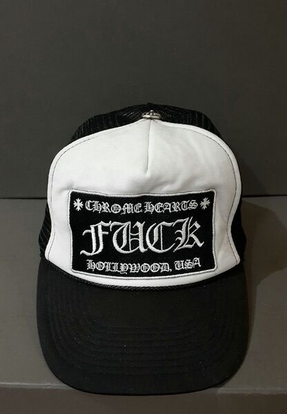 希少FUCKクロムハーツCHROMEHEARTS トラッカー キャップ メッシュ CHホノルル購入オールド ビリー着用