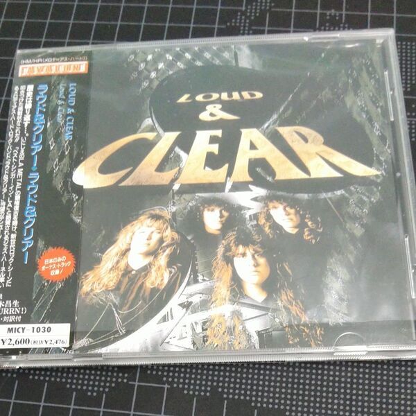ラウド&クリアー LOUD&CLEAR 日本盤