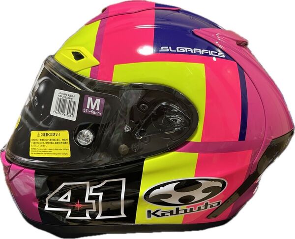 【箱有り美品】OGK Kabuto F-17 MIPS ALEIX-2 フルフェイス ヘルメット Mサイズ 57-58cm