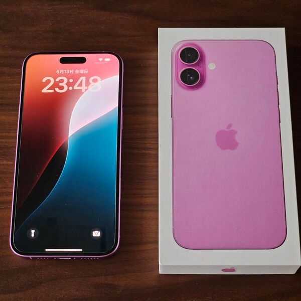 iPhone 16 Plus, Pink, 128GB, SIMフリー