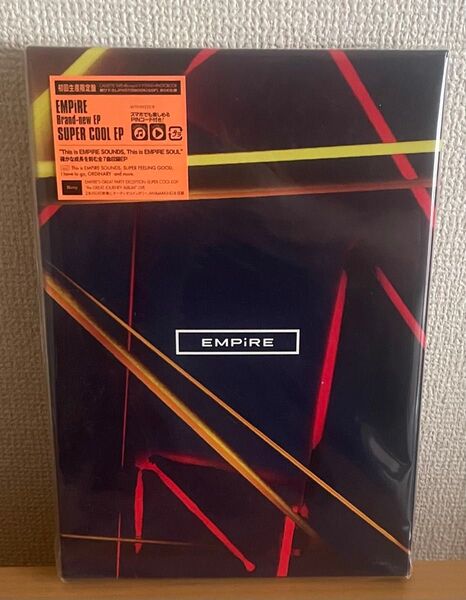 【新品未開封】 SUPER COOL EP (初回生産限定盤) (カセット+Blu-ray Disc付) EMPiRE