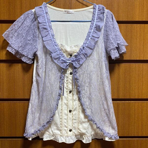 axes femme アクシーズファム 半袖 トップス M