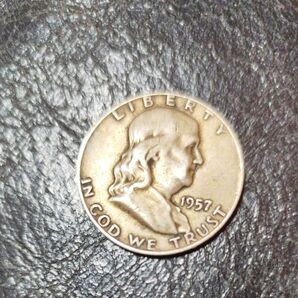 ハーフダラー硬貨 1957年 アメリカ合衆国