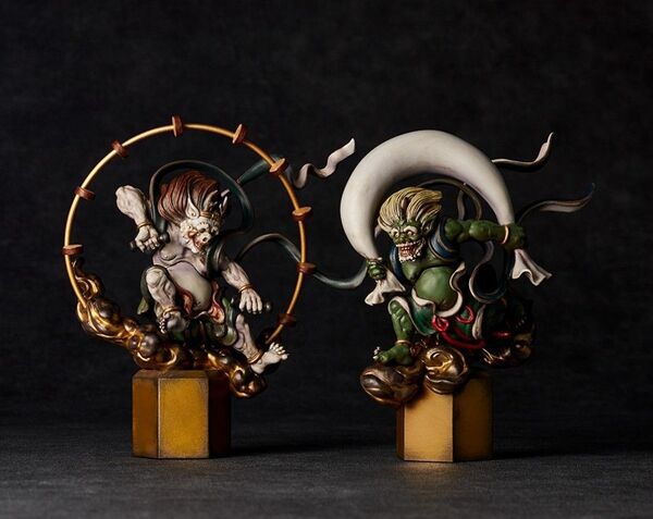 「日本、美のるつぼ」限定 風神雷神フィギュア