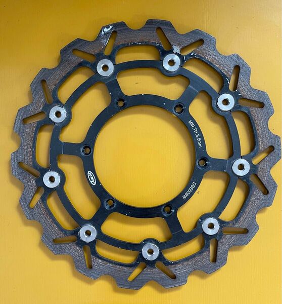 ARASHI フロントブレーキディスク ウェーブ 310mm 流用 カスタム スズキ 検 DRZ DR-Z RMZ モタード