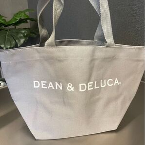 新品★DEAN&DELUCA ディーンアンドデルーカトートバッグ グレーSサイズ