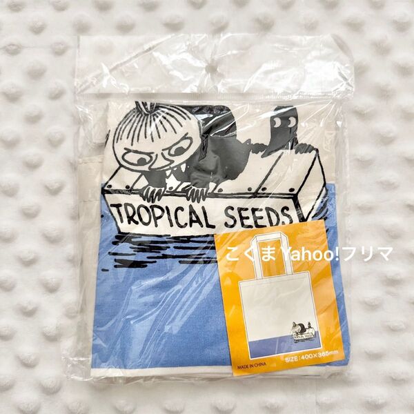 新品未開封 MOOMIN ムーミン ミィ エコバッグ トートバッグ コットン クーポンで500円オフ