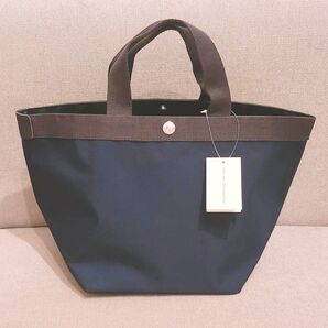 エルベシャプリエ 707C Herve Chapelier 707c ネイビー モカ 舟型トートバッグ 舟形トートバッグ