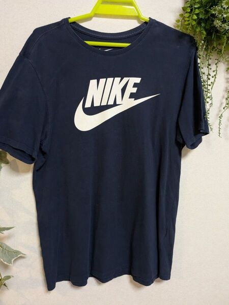 NIKE Tシャツ ネイビー Lサイズ