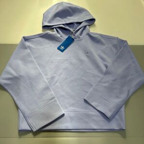 新品タグ付き アディダスオリジナルス パープルジャージ プルオーバーS