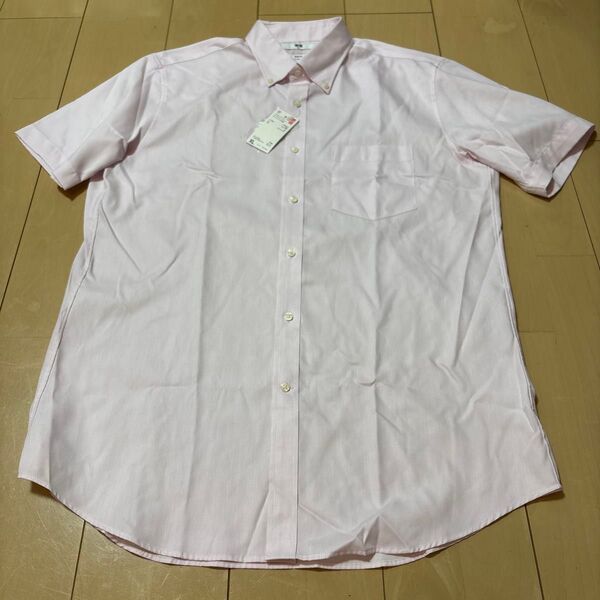 最終値下げ!新品タグ付き UNIQLOユニクロドライイージーケアオックスフォードスリムフィットシャツXL