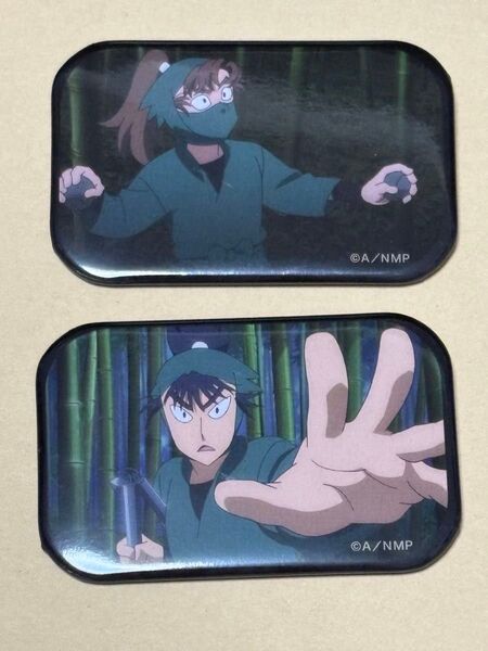 劇場版 ドクタケ忍者隊最強の軍師 忍たま乱太郎 キャラバッジ 缶バッジ 食満 善法寺 ②