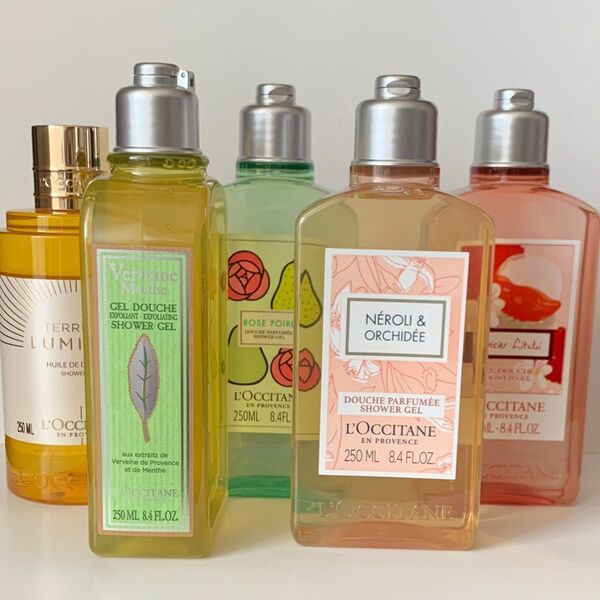 【未使用】ロクシタン シャワージェル 250ml×5