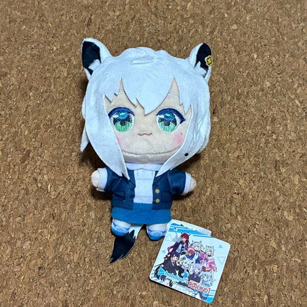 アメリカ ホロライブ ラウンドワン 白上フブキ ぬいぐるみ 5.9