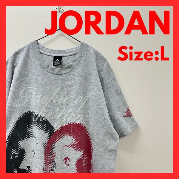【美品】古着 マイケル・ジョーダン Tシャツ グレー L