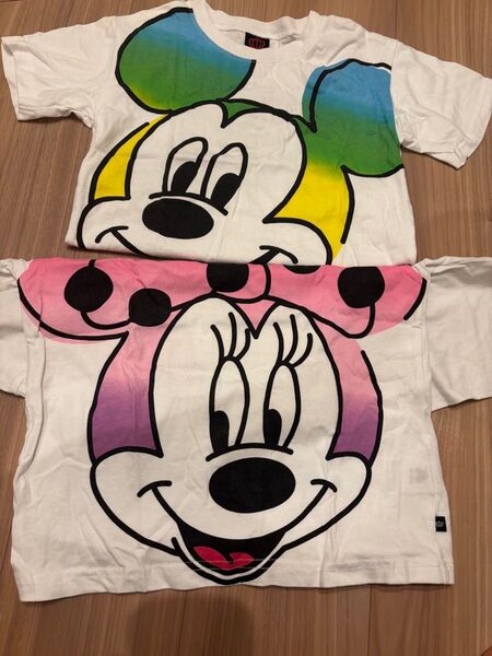 ディズニー ミッキー ミニー Tシャツ 半袖
