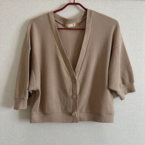 【美品】7分袖カーディガン