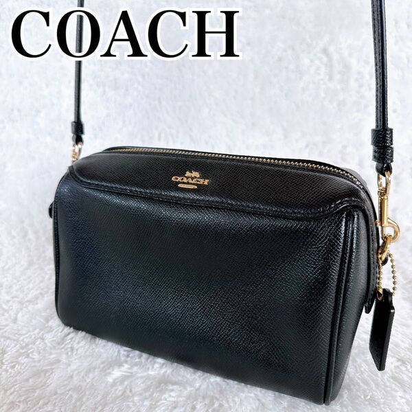 COACH コーチ ベネット ショルダーバッグ カメラバッグ クロスボディ レザー 斜め掛け