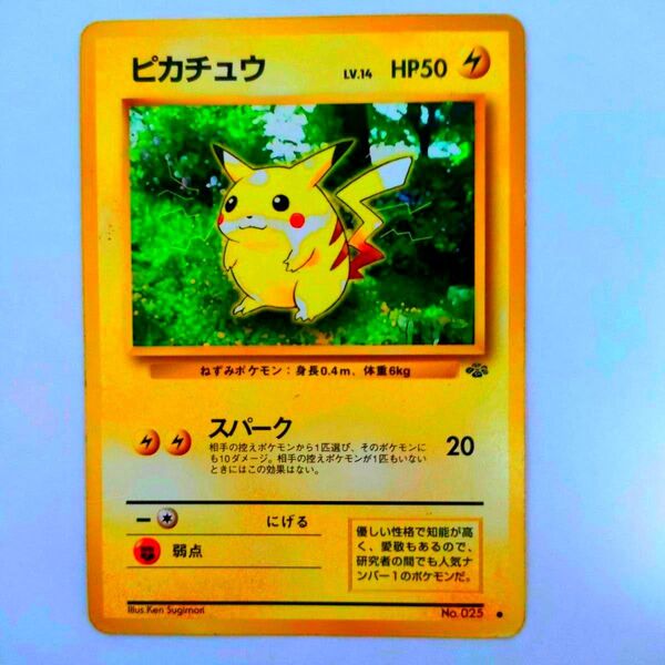 旧裏面 Lv14 希少カード ポケモンカード ピカチュウ