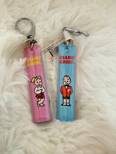 オサムグッズ アクリル スティック キーホルダー ジャッキ ジル 2本セット ペア OSAMU GOODS