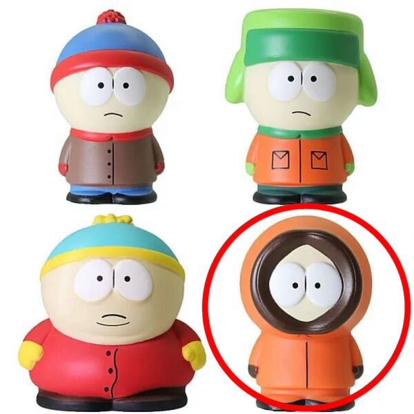 サウスパーク ソフビフィギュア ケニー Kenneth Kenny McCormick South park