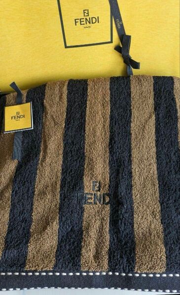 未使用 FENDI フェンディ バスタオル
