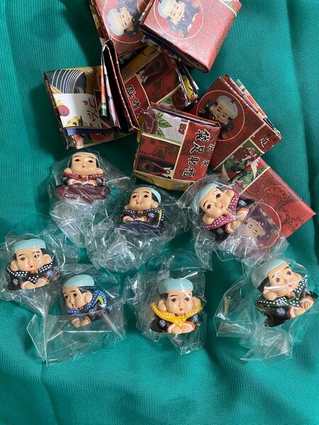 福助フィギュアセット 全7種 シークレット以外コンプリート ガチャ フィギュア ガチャガチャ