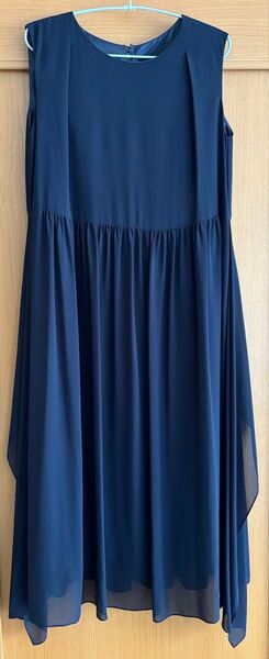 UNITED ARROWS ノースリーブワンピース 2WAY ネイビー 38