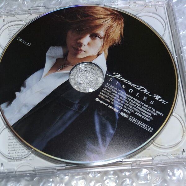 「Janne Da Arc SINGLES」初回盤 yasuピクチャーレーベル仕様CDボーナストラックLegend of~ 収録