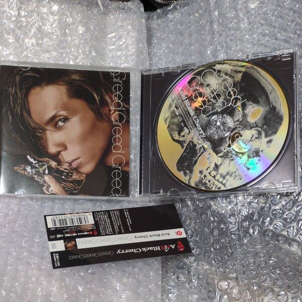 Acid Black Cherry CD/Greed Greed Greed 初回プレス ブックレット仕様CD