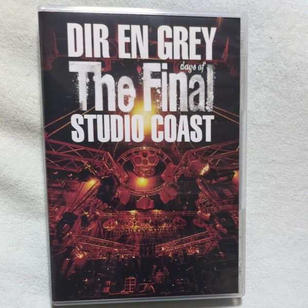 DIR EN GREY 2DVD/THE FINAL DAYS OF STUDIO COAST 22/9/14発売