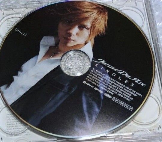 「Janne Da Arc SINGLES」初回盤 yasuピクチャーレーベル仕様CDボーナストラックLegend of~ 収録